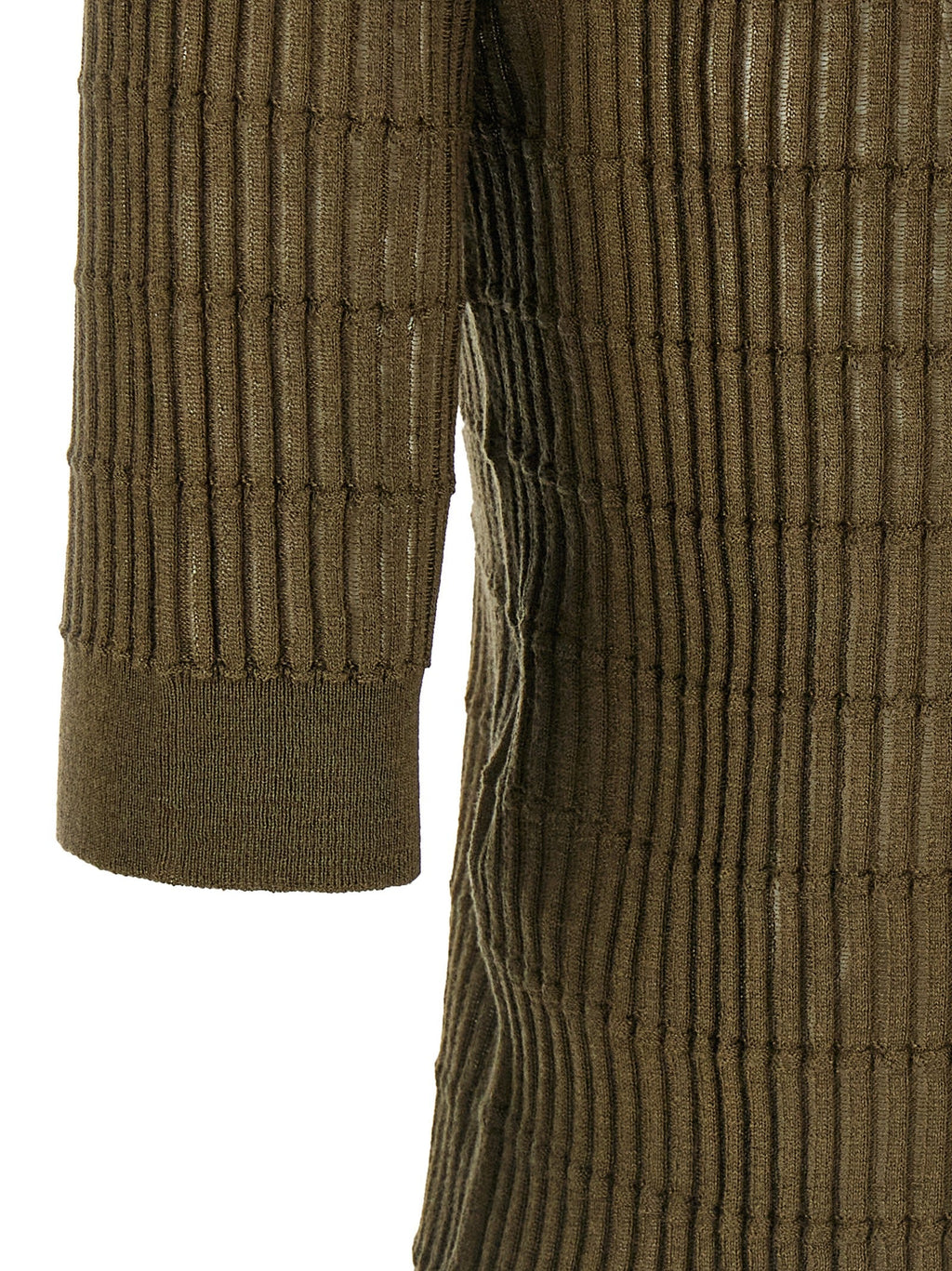 Max Mara Bicolor Silk Polo Shirt