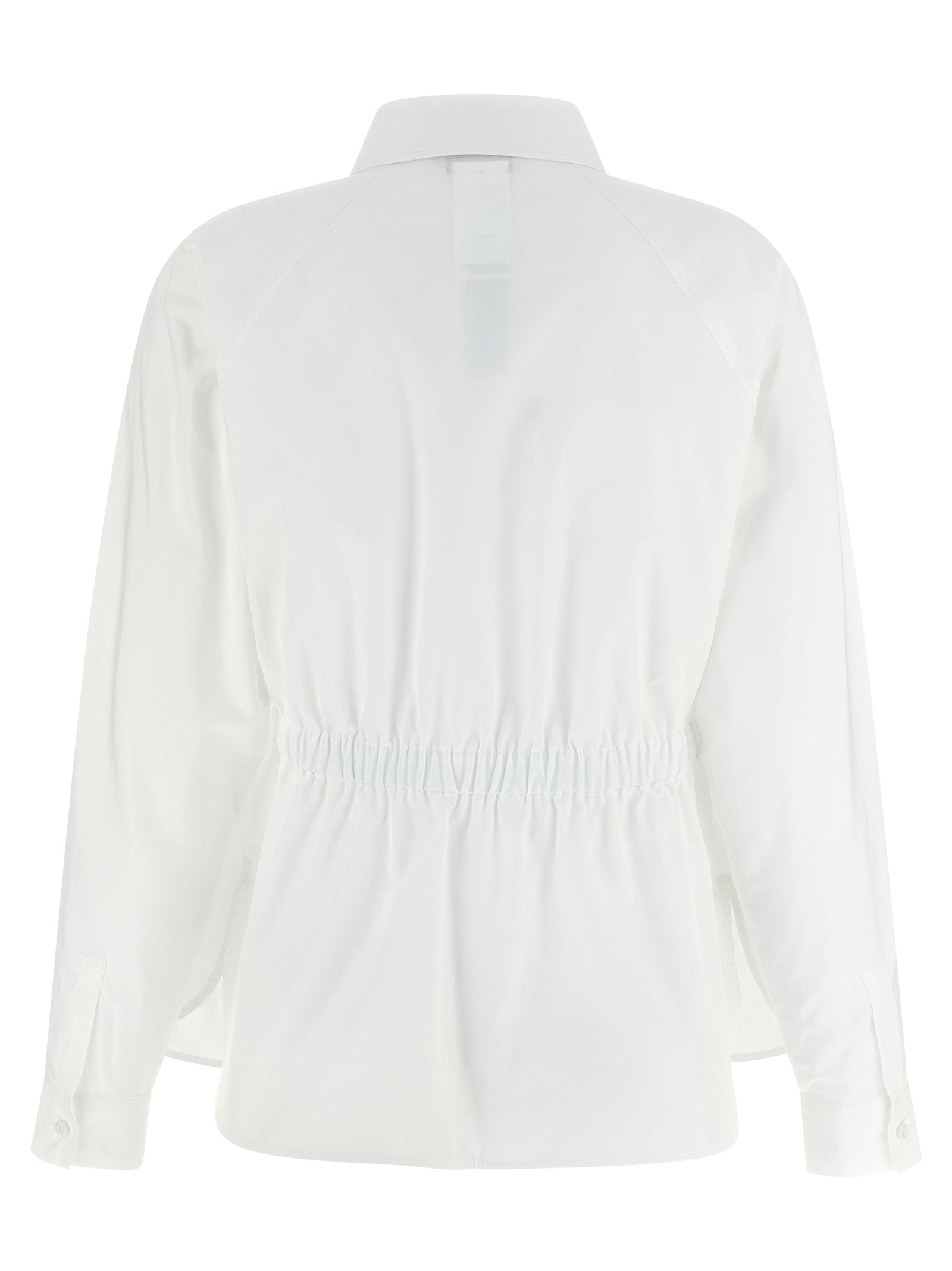 Max Mara White Cotton Blouse