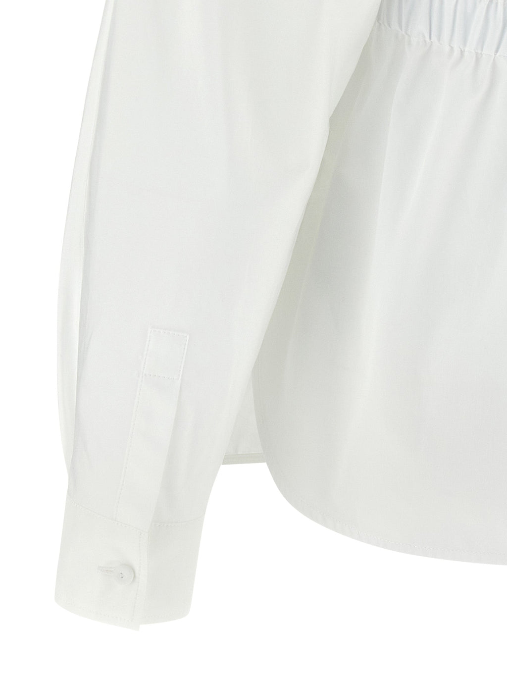 Max Mara White Cotton Blouse