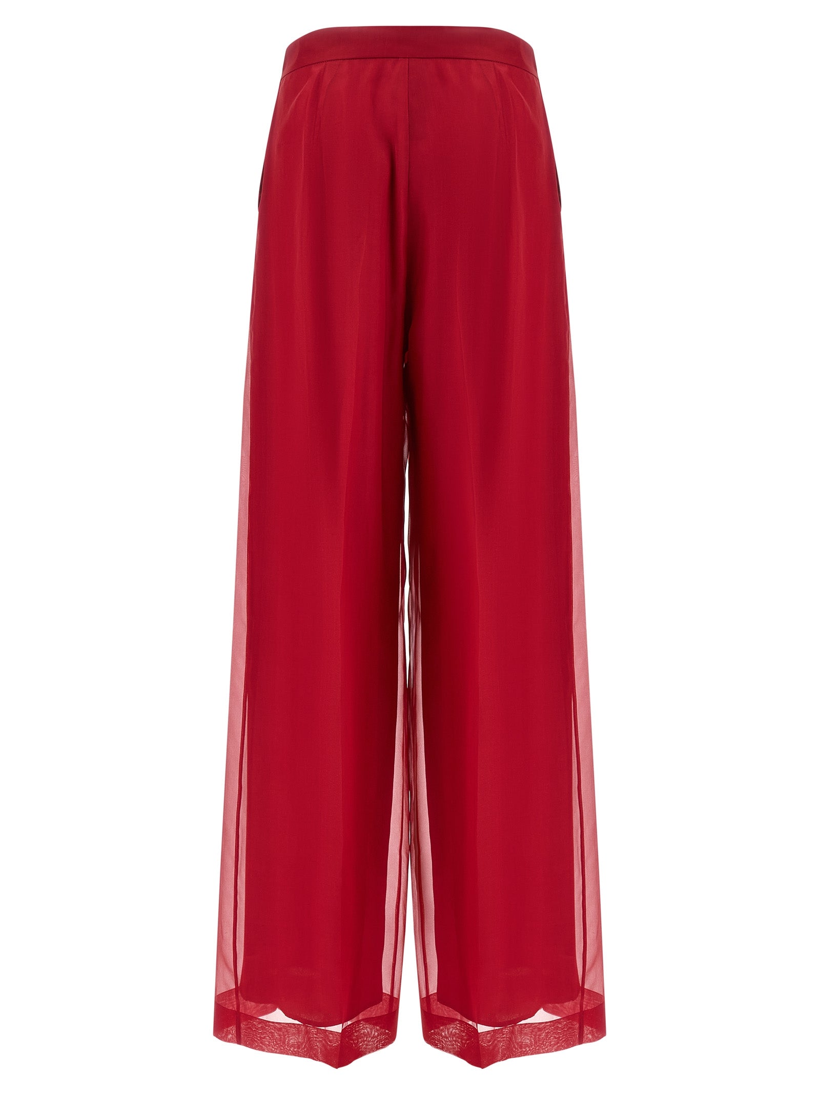 Max Mara Multicolor Silk Casual Pants