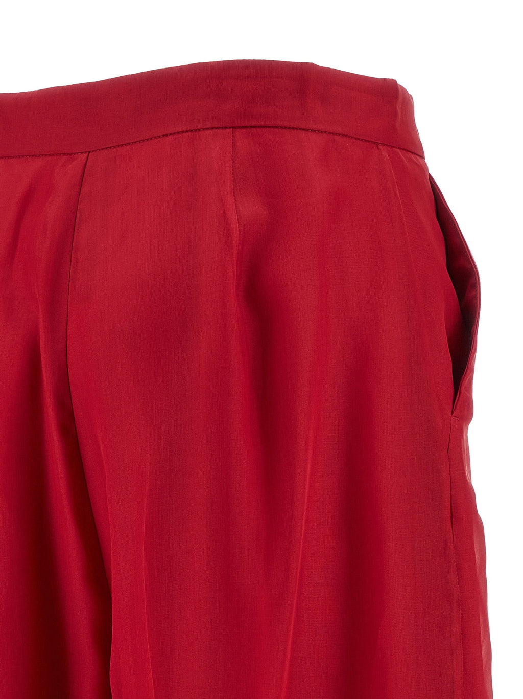 Max Mara Multicolor Silk Casual Pants
