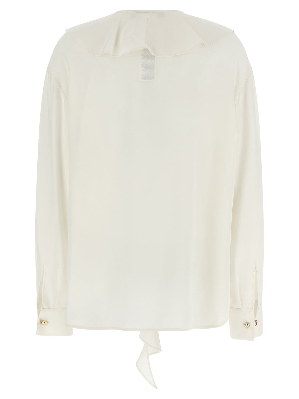 Max Mara White Silk Blouse