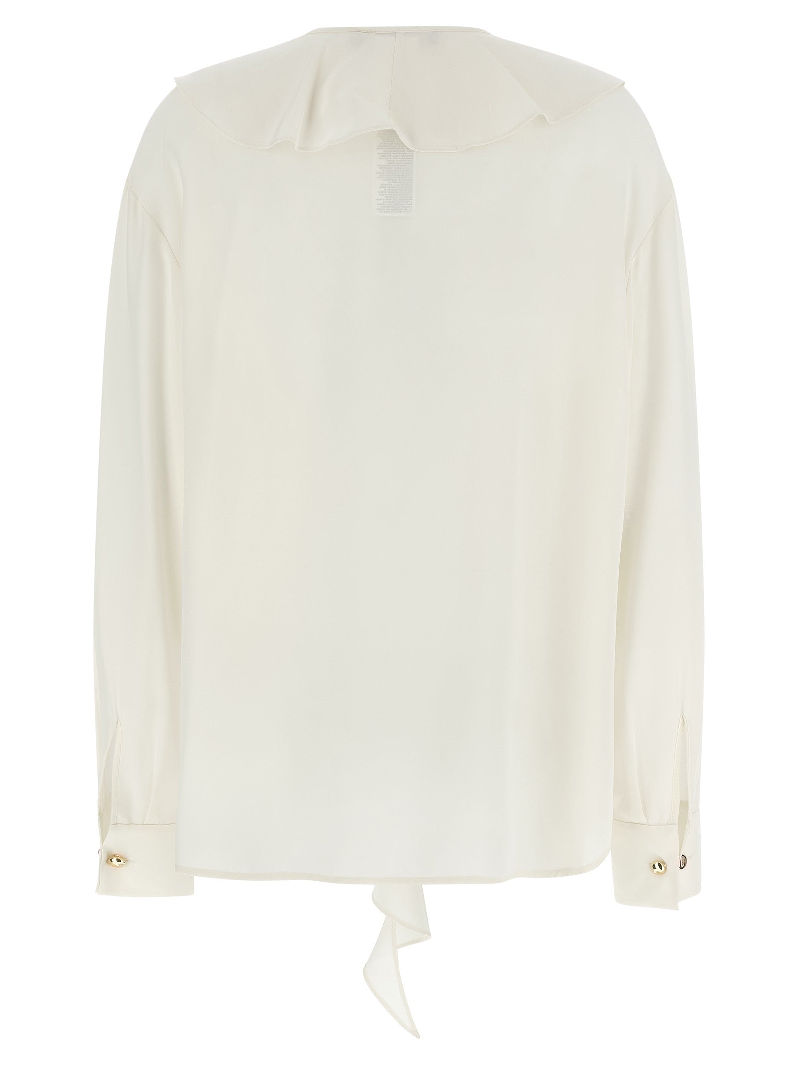 Max Mara White Silk Blouse