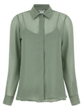 Max Mara Bicolor Silk Blouse