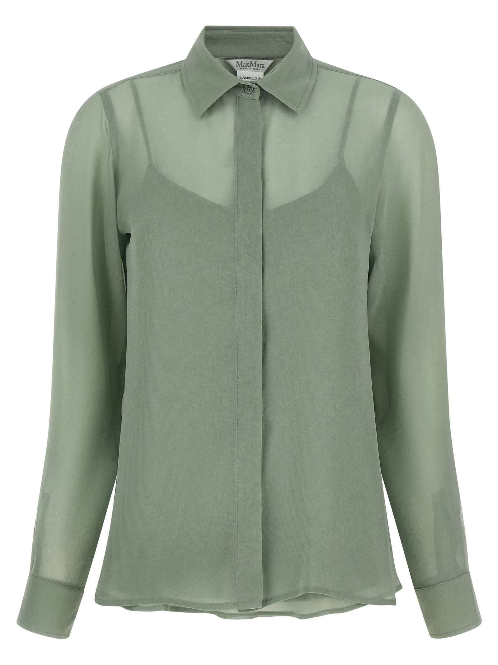 Max Mara Bicolor Silk Blouse