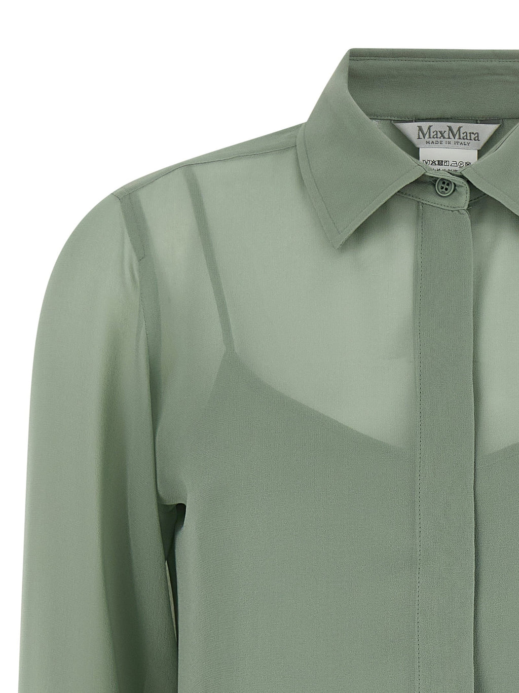 Max Mara Bicolor Silk Blouse
