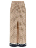 Max Mara Blue Silk Pants
