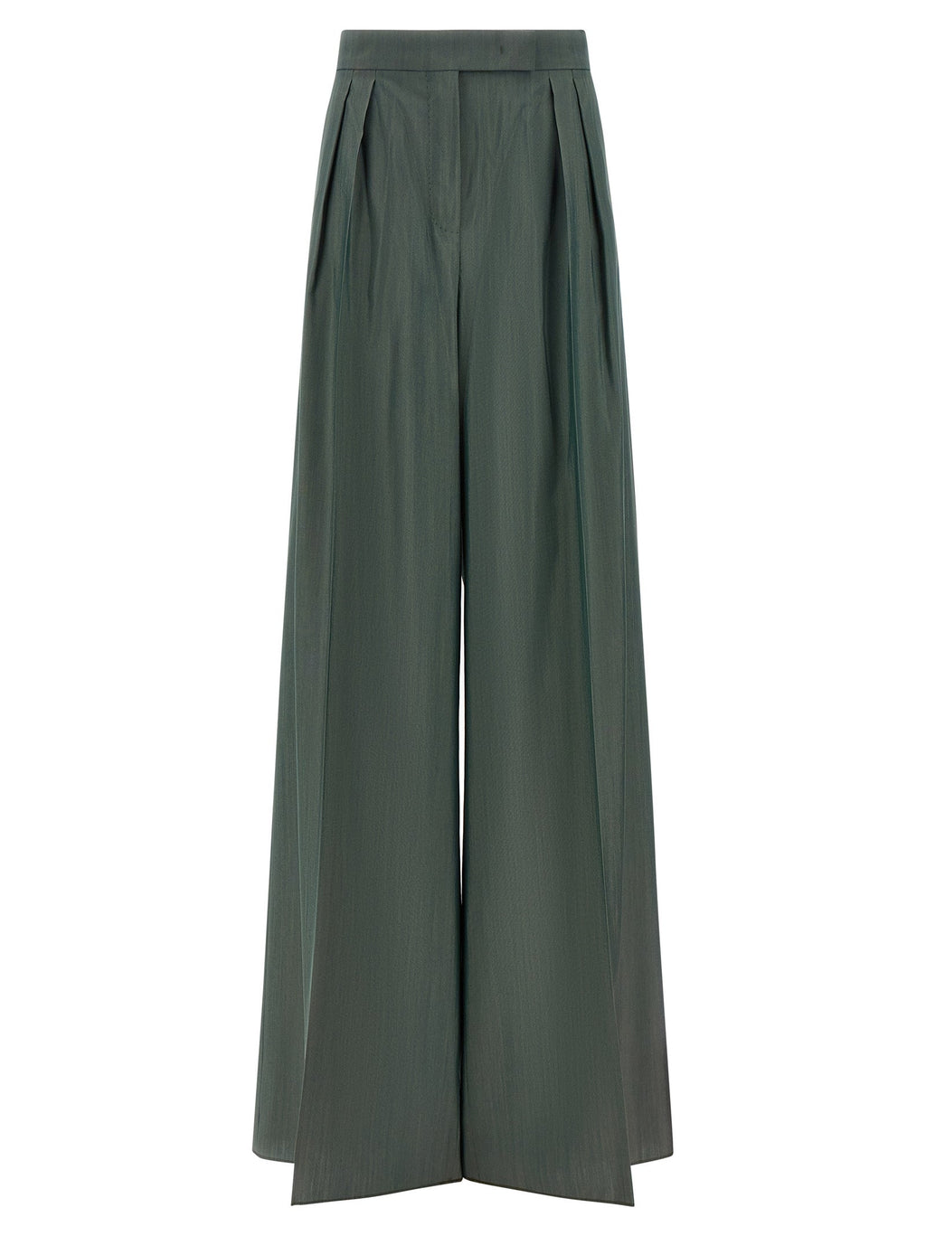 Max Mara Bicolor Virgin Wool Casual Pants