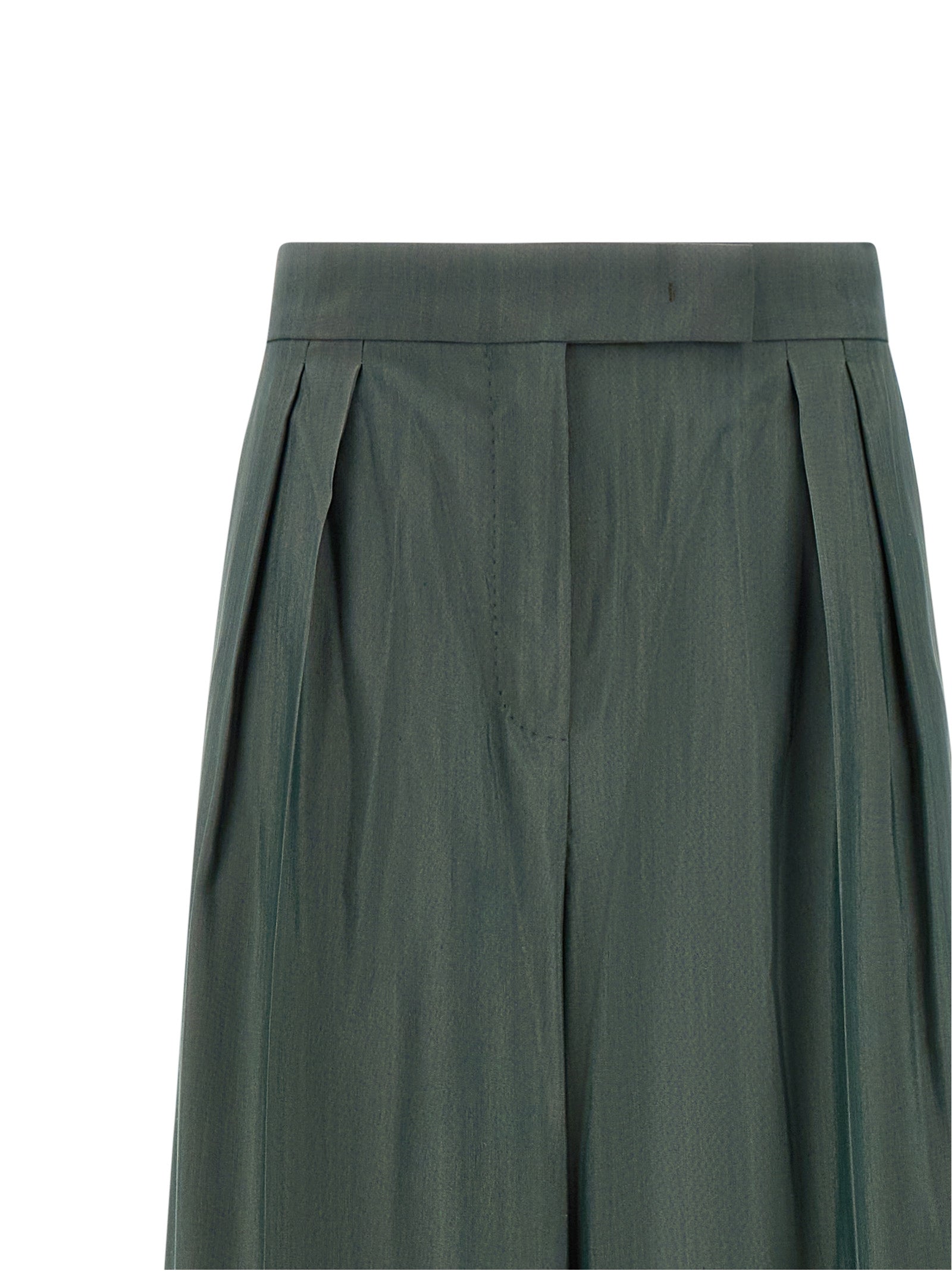 Max Mara Bicolor Virgin Wool Casual Pants