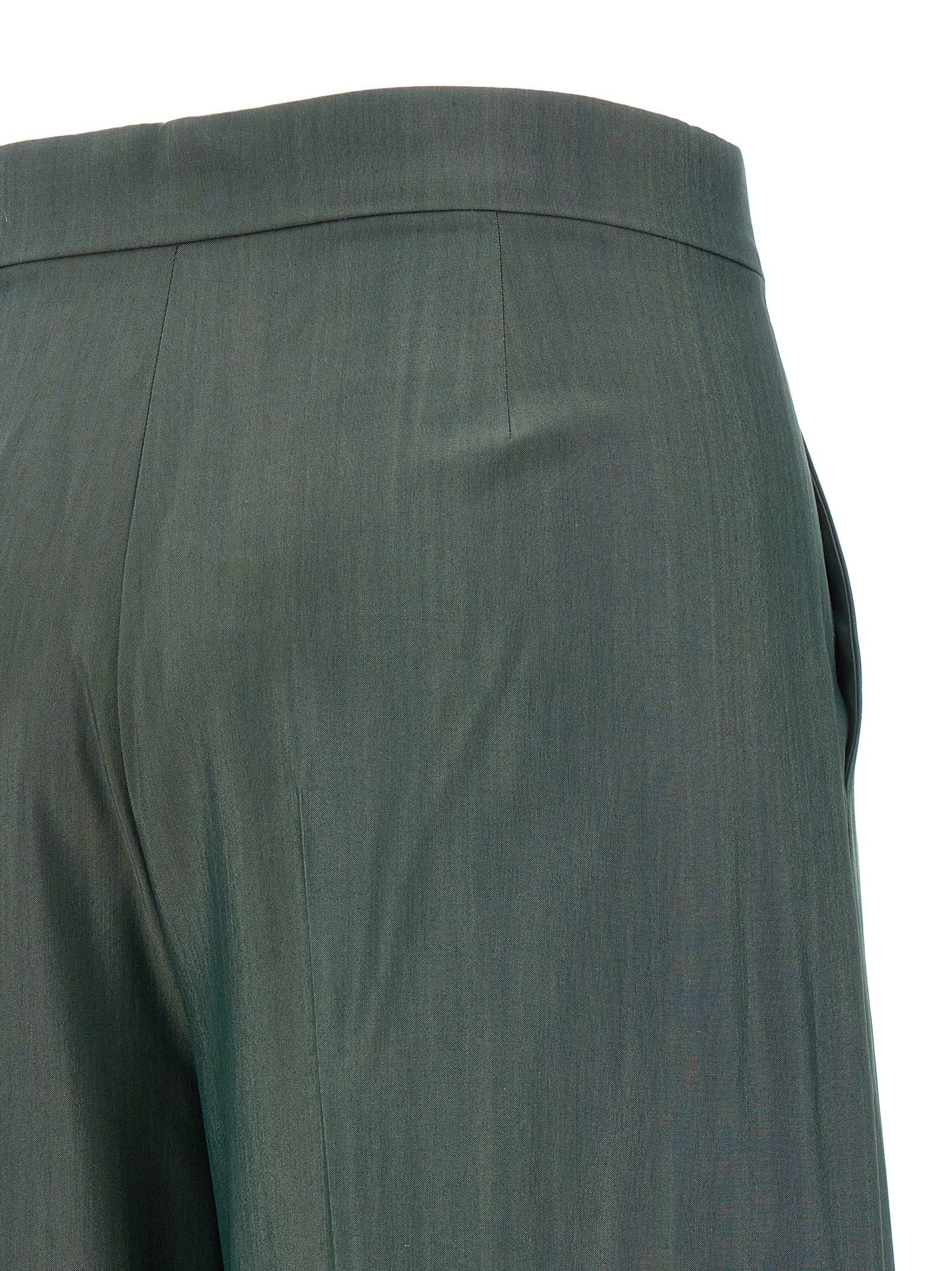 Max Mara Bicolor Virgin Wool Casual Pants