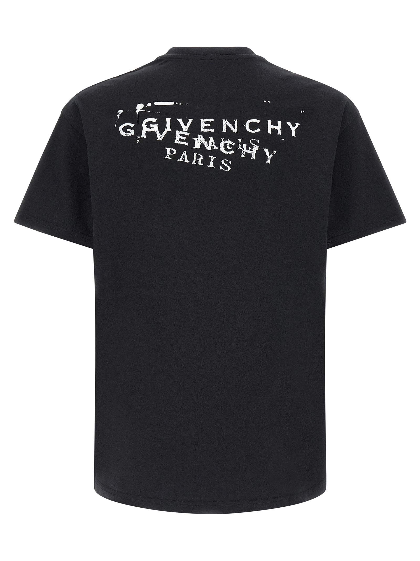 Givenchy Black Cotton T-Shirt