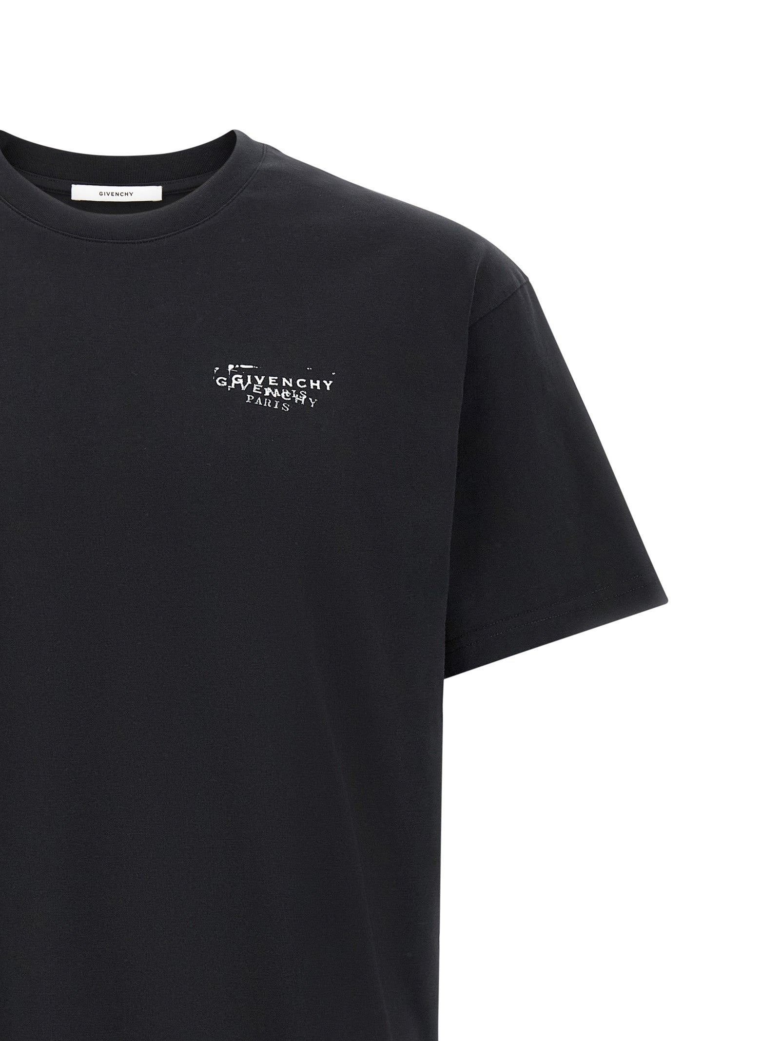 Givenchy Black Cotton T-Shirt