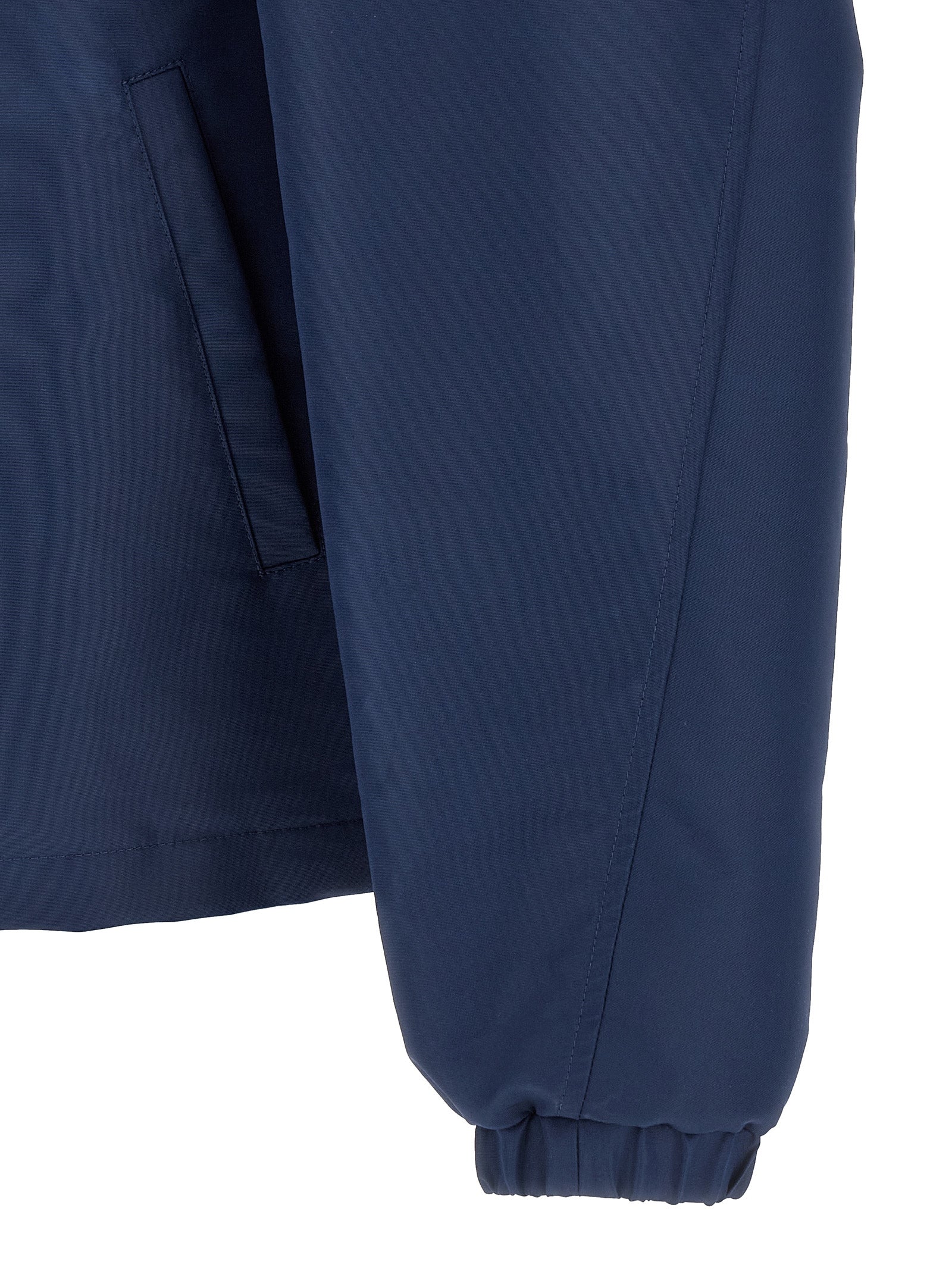 Givenchy Blue Polyester Shell Jacket