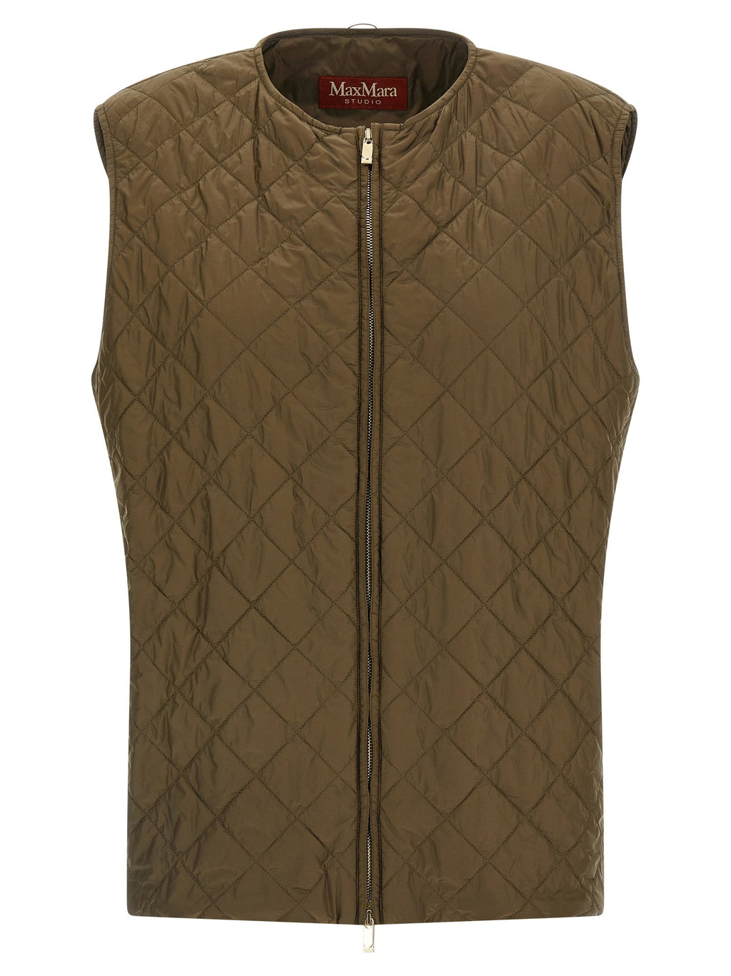 Max Mara Bicolor Virgin Wool Coat