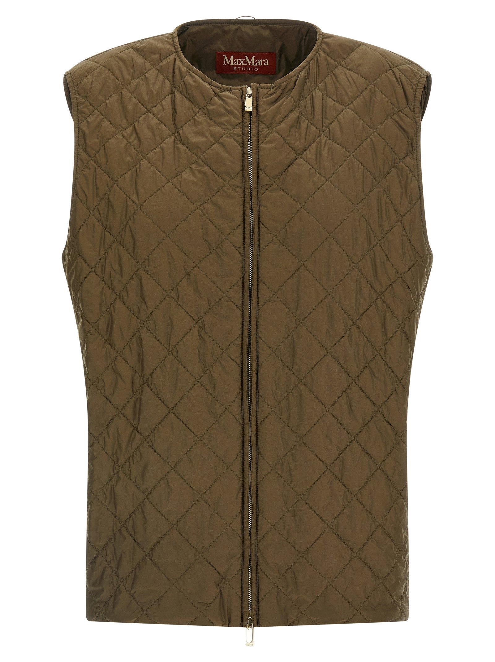 Max Mara Bicolor Virgin Wool Coat