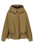 Dries Van Noten Beige Cotton Shell Jacket