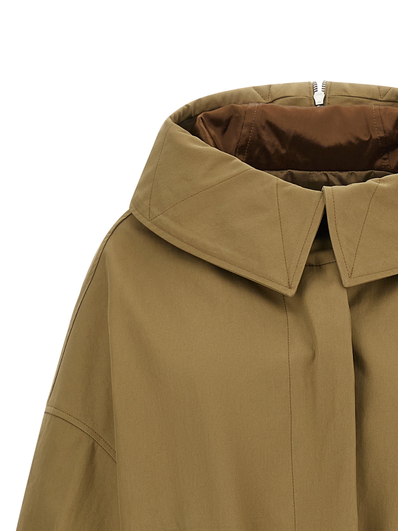 Dries Van Noten Beige Cotton Shell Jacket