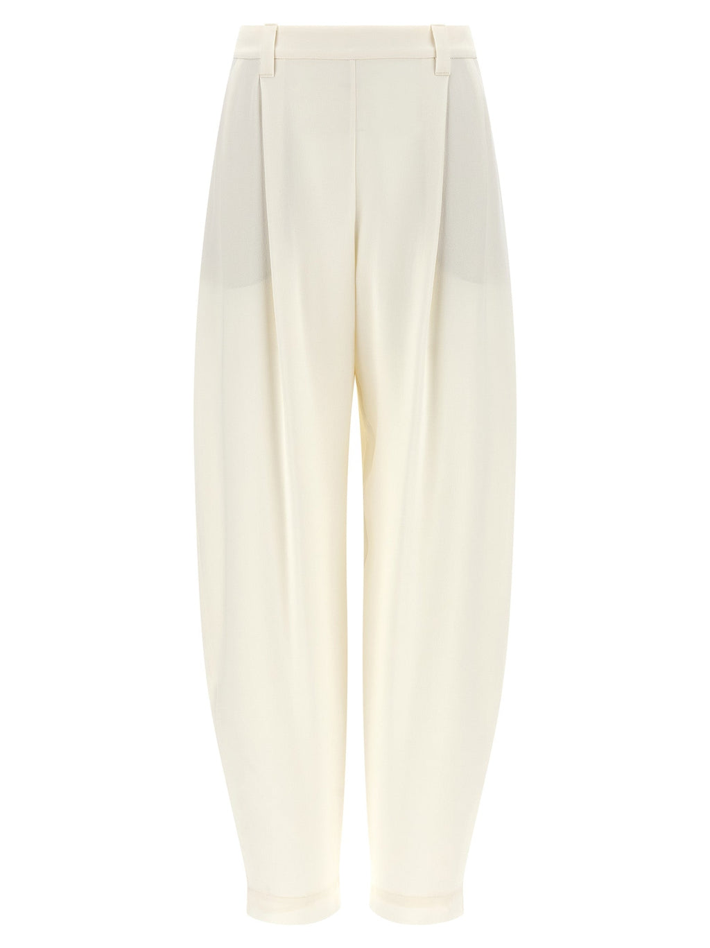 Brunello Cucinelli Beige Viscose Casual Pants