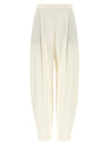 Brunello Cucinelli Beige Viscose Casual Pants
