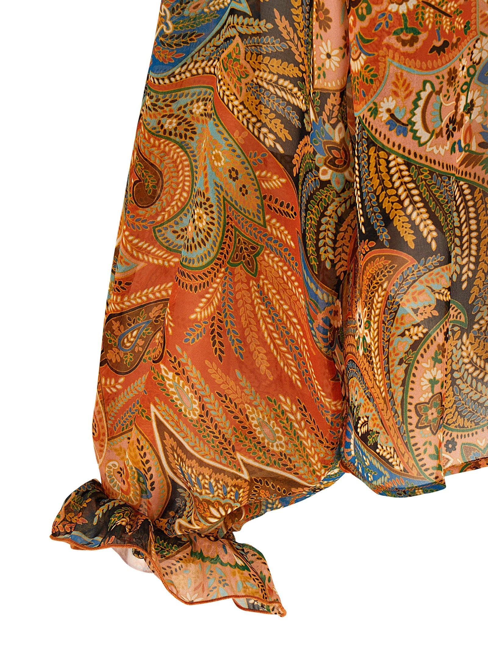 Etro Multicolor Silk Blouse