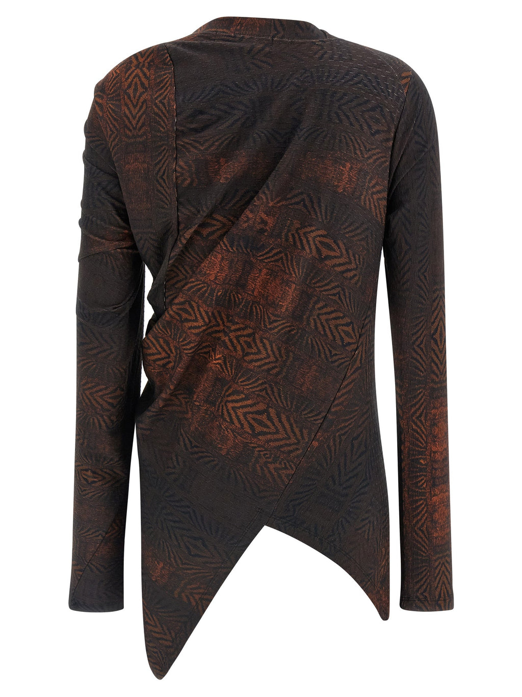 Kiko Kostadinov Brown Cotton Shirt