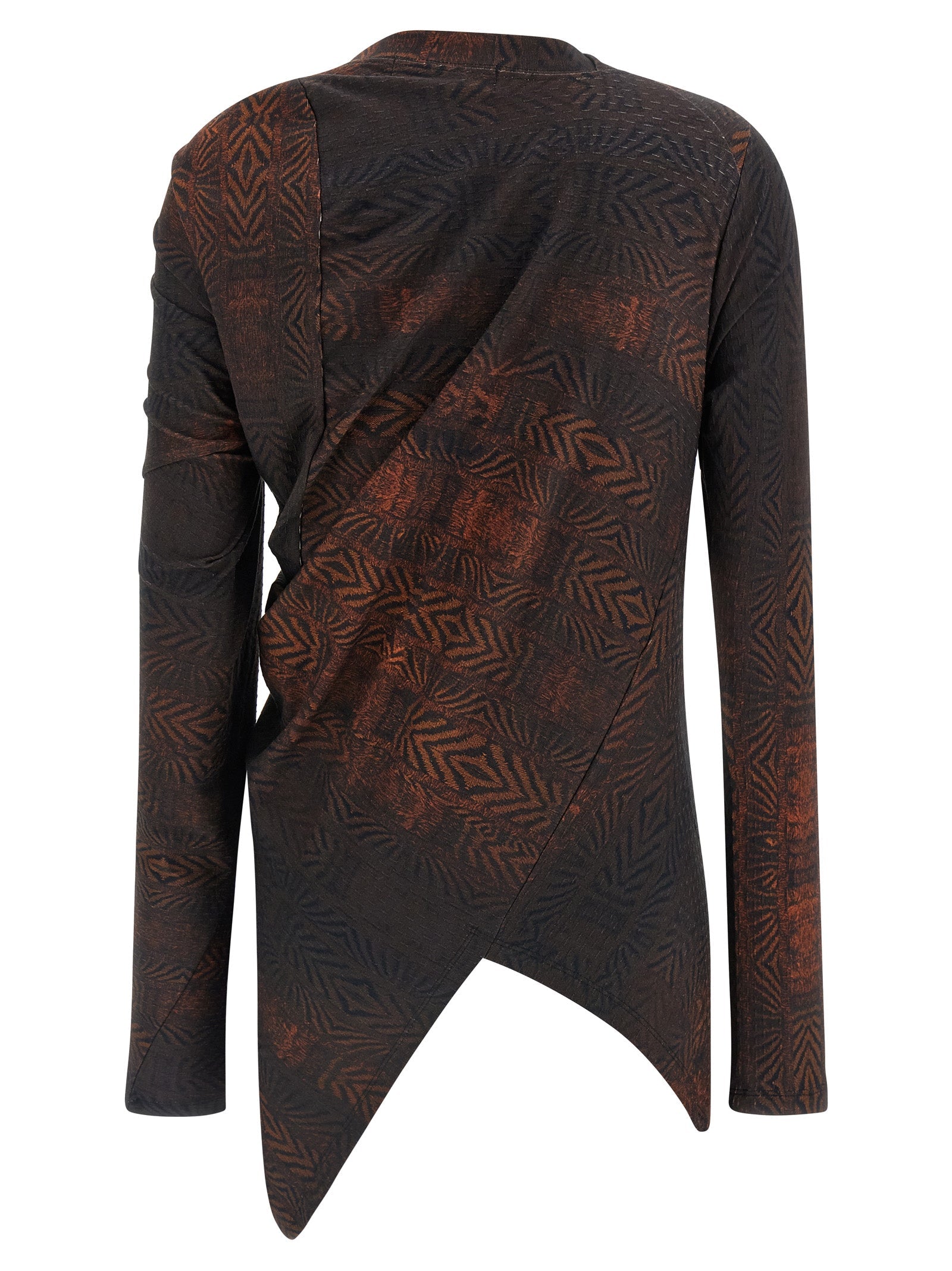Kiko Kostadinov Brown Cotton Shirt