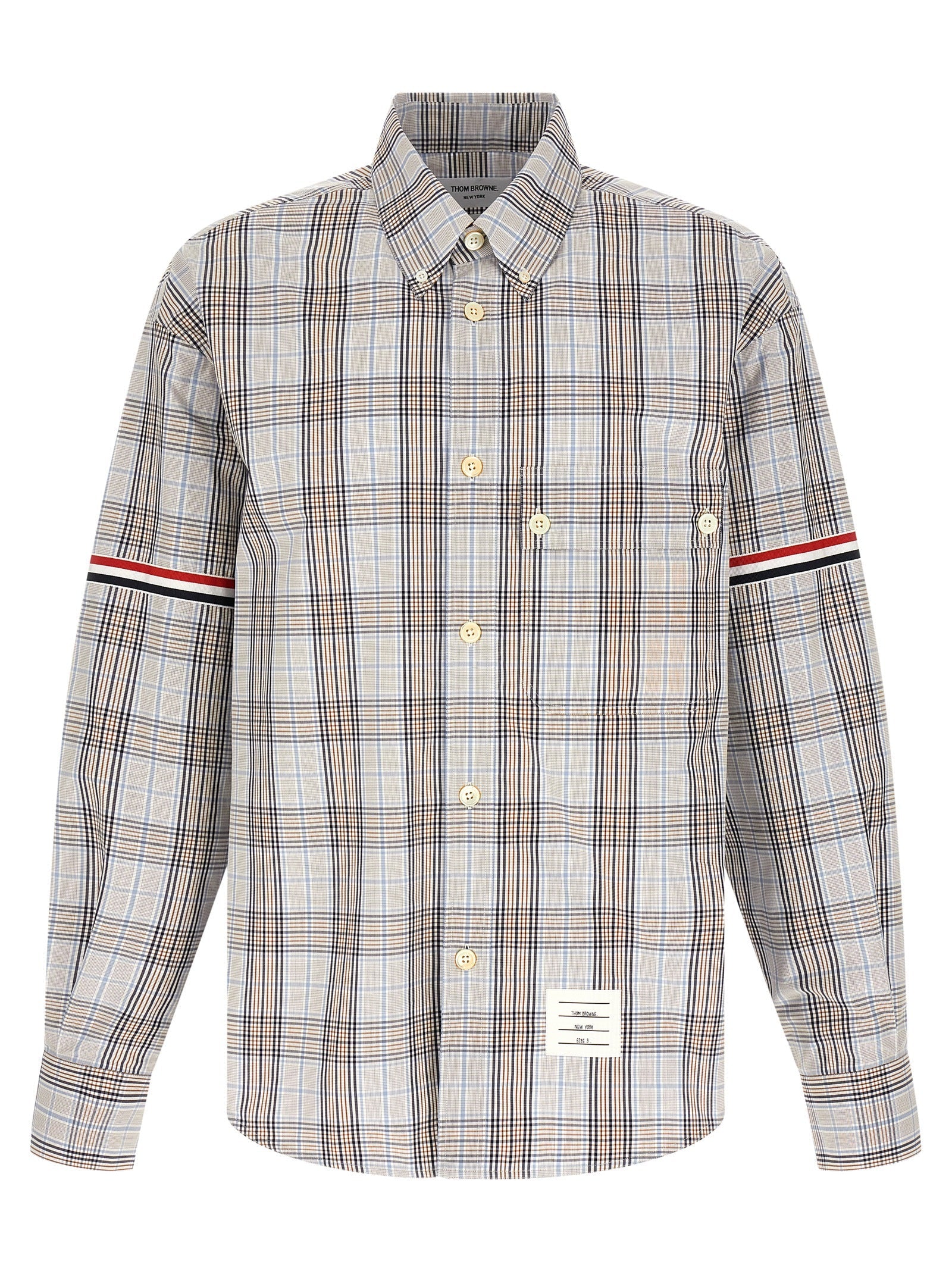 Thom Browne Multicolor Cotton Blouse
