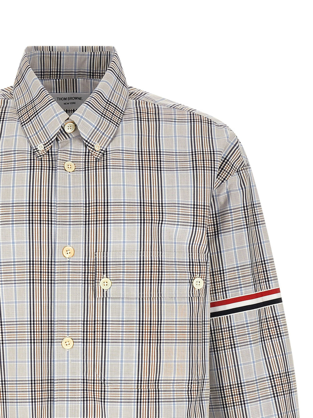 Thom Browne Multicolor Cotton Blouse