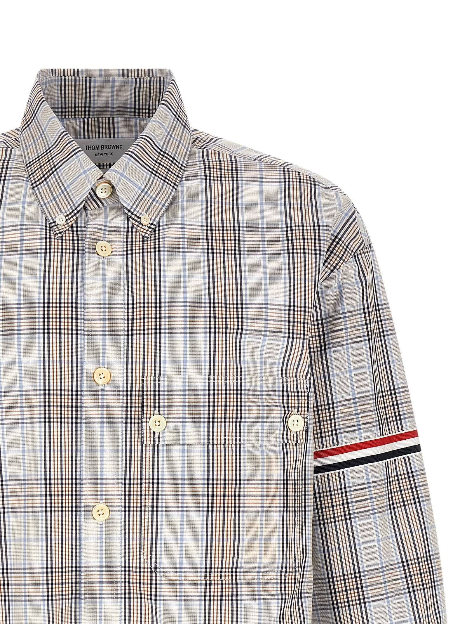 Thom Browne Multicolor Cotton Blouse