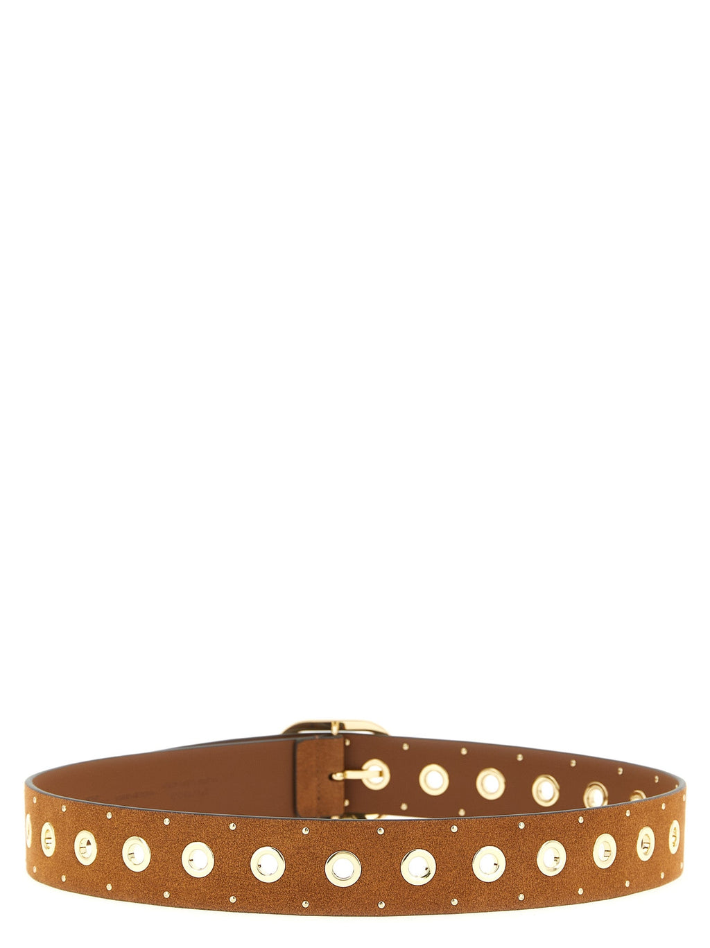 PINKO Brown Lamb Leather Regular Belt