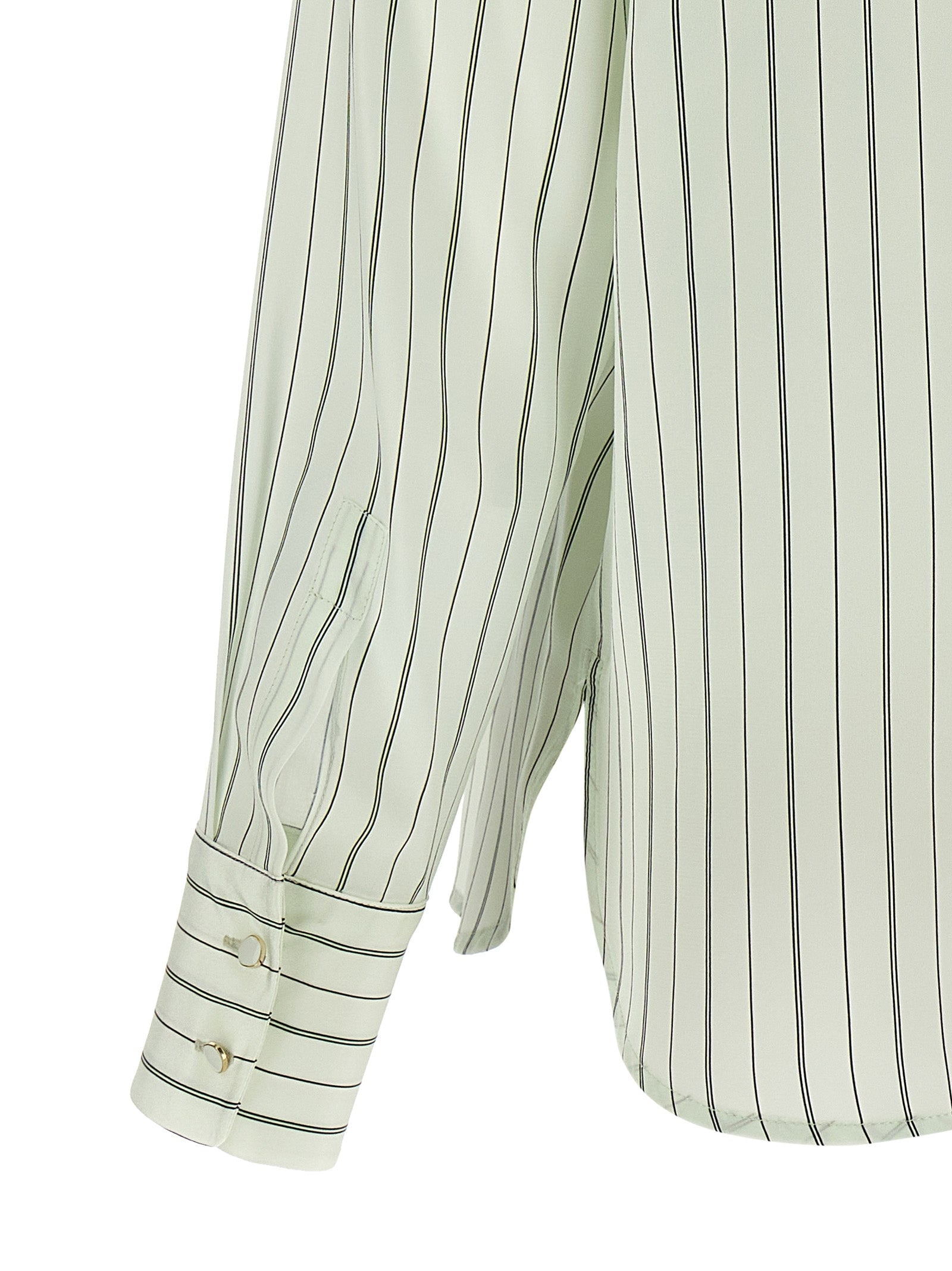 Max Mara Bicolor Silk Blouse