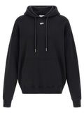Off-White Black Cotton Sweatshirt