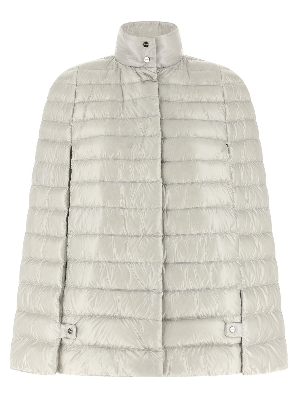 Herno Gray Polyamide Full-Length Jacket