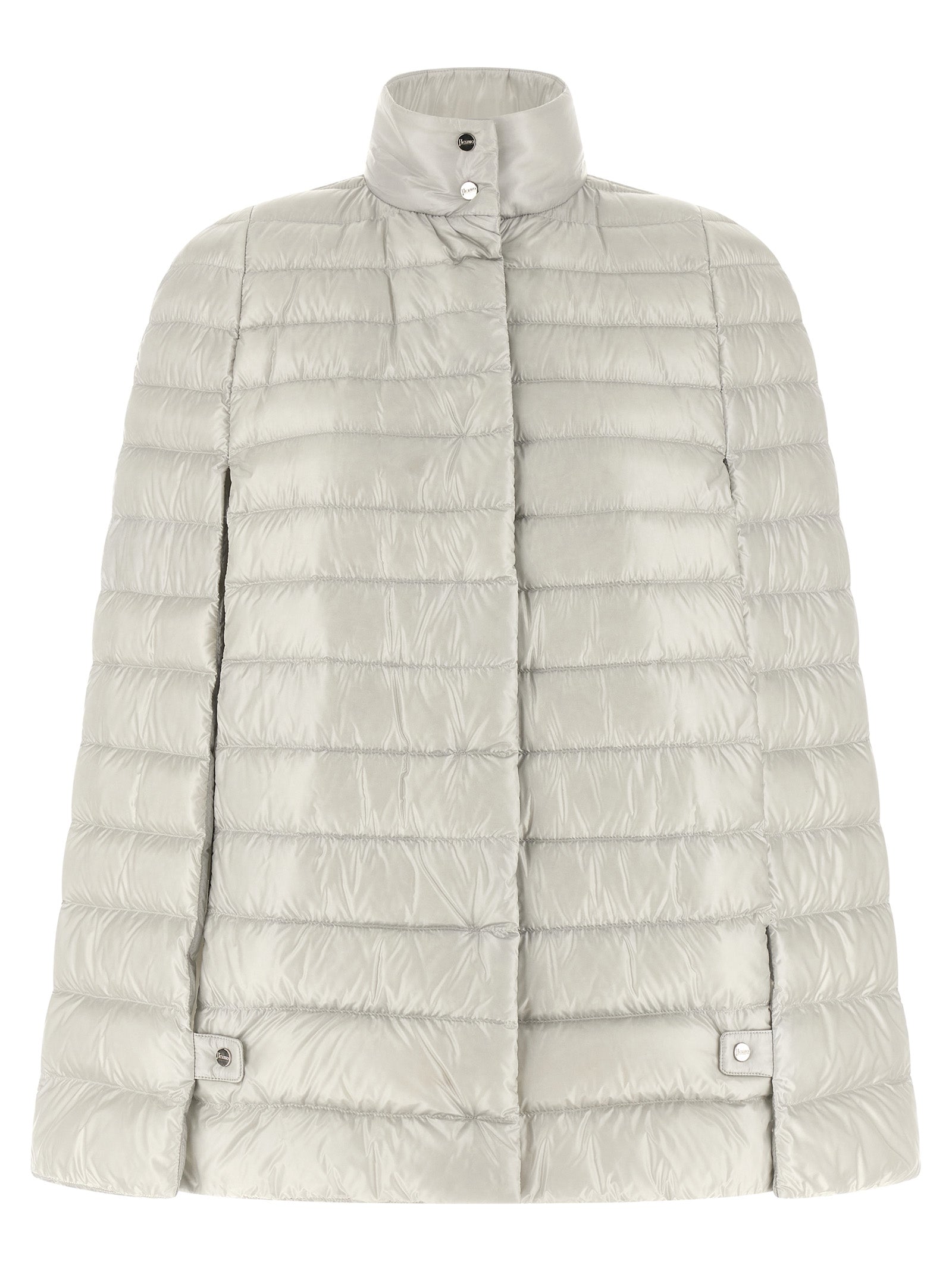 Herno Gray Polyamide Full-Length Jacket