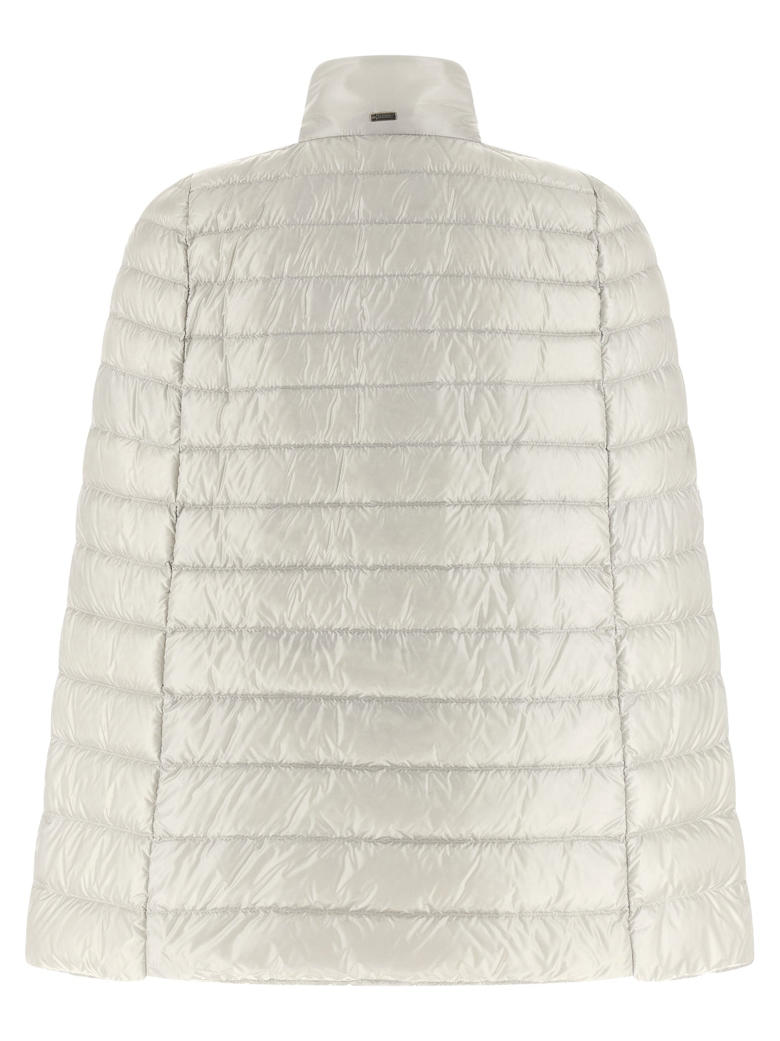 Herno Gray Polyamide Full-Length Jacket