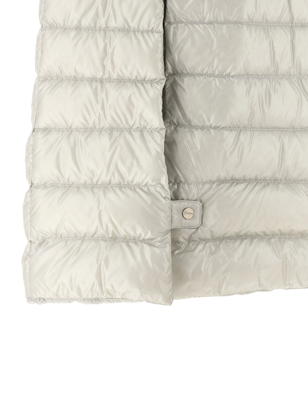 Herno Gray Polyamide Full-Length Jacket