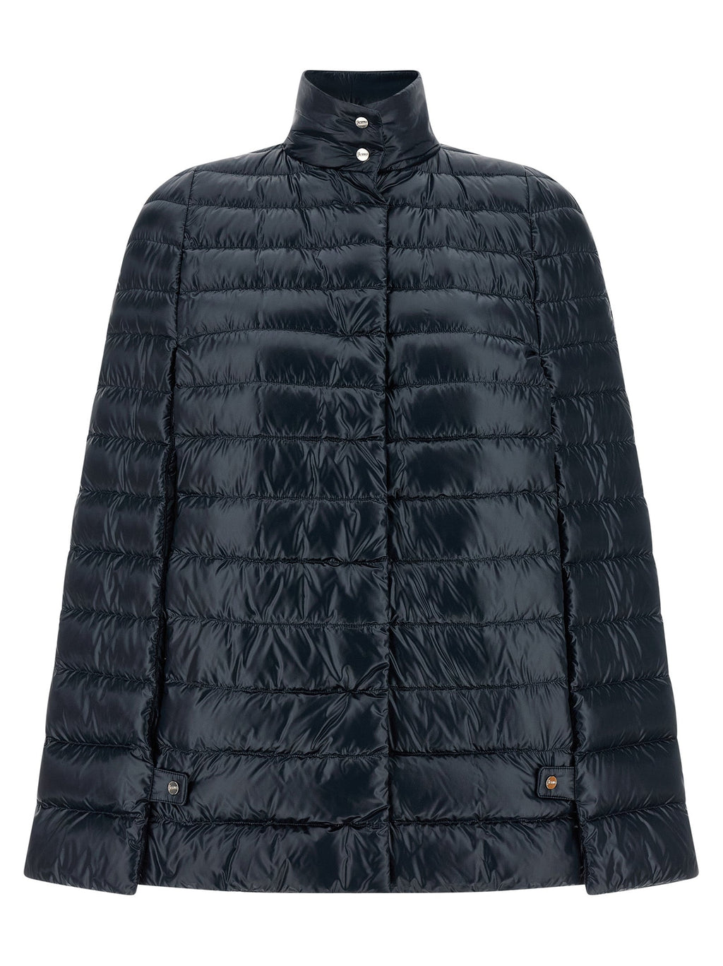 Herno Blue Polyamide Coat