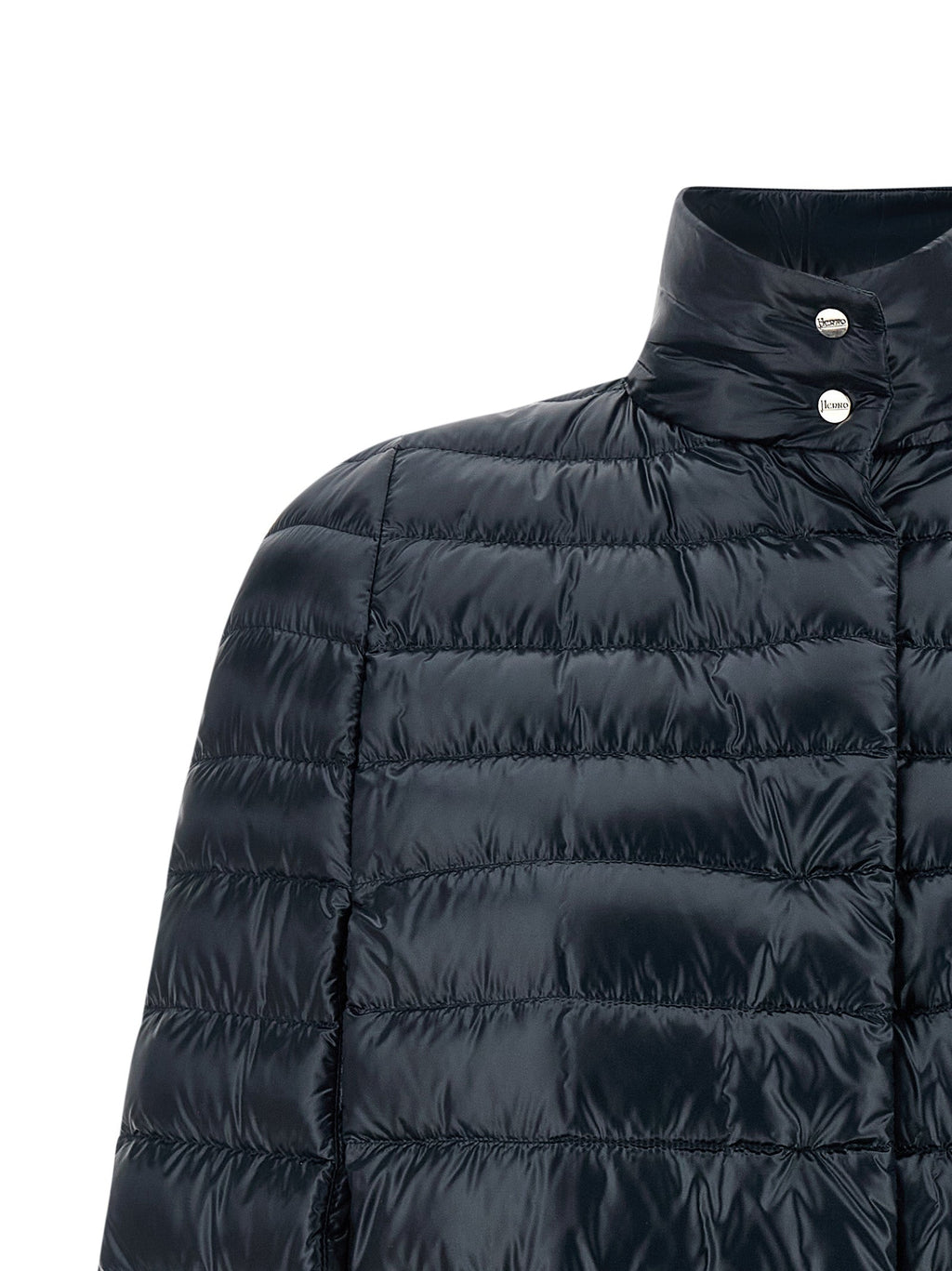 Herno Blue Polyamide Coat