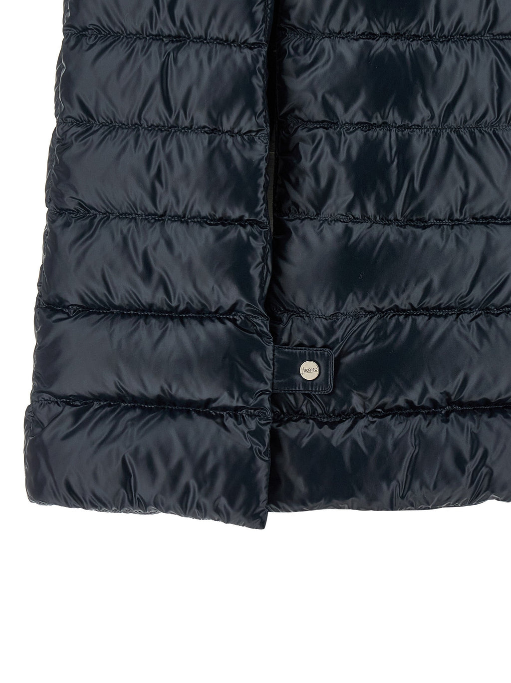 Herno Blue Polyamide Coat
