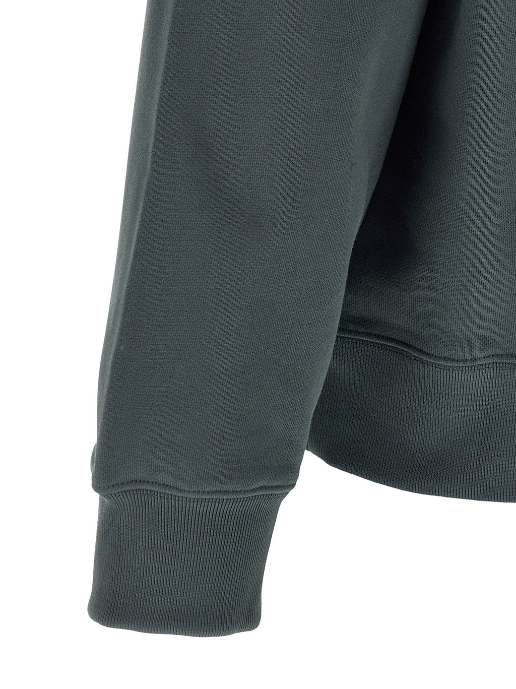 Maison Kitsuné Blue Organic Cotton Sweatshirt