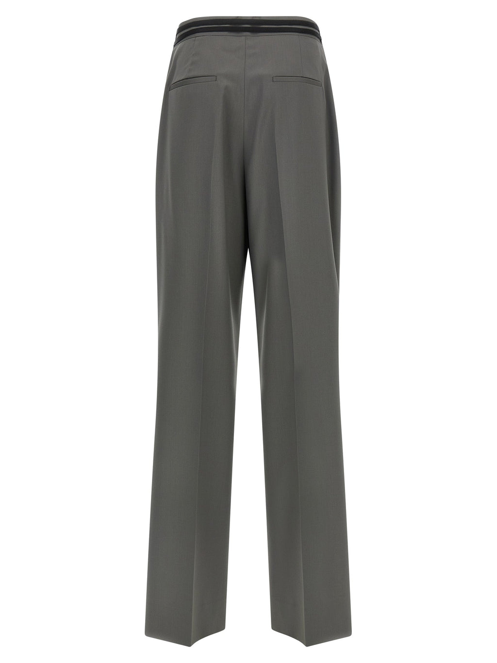 Armarium Gray Virgin Wool Dress Pants