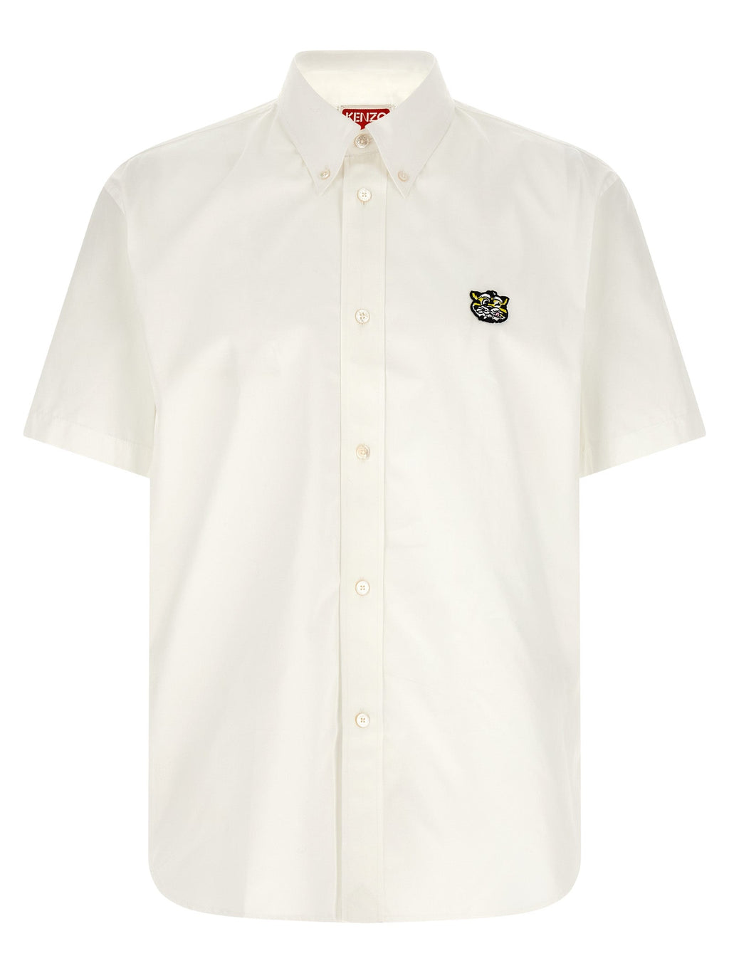 Kenzo White Cotton Blouse
