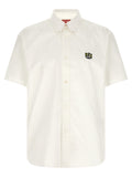 Kenzo White Cotton Blouse