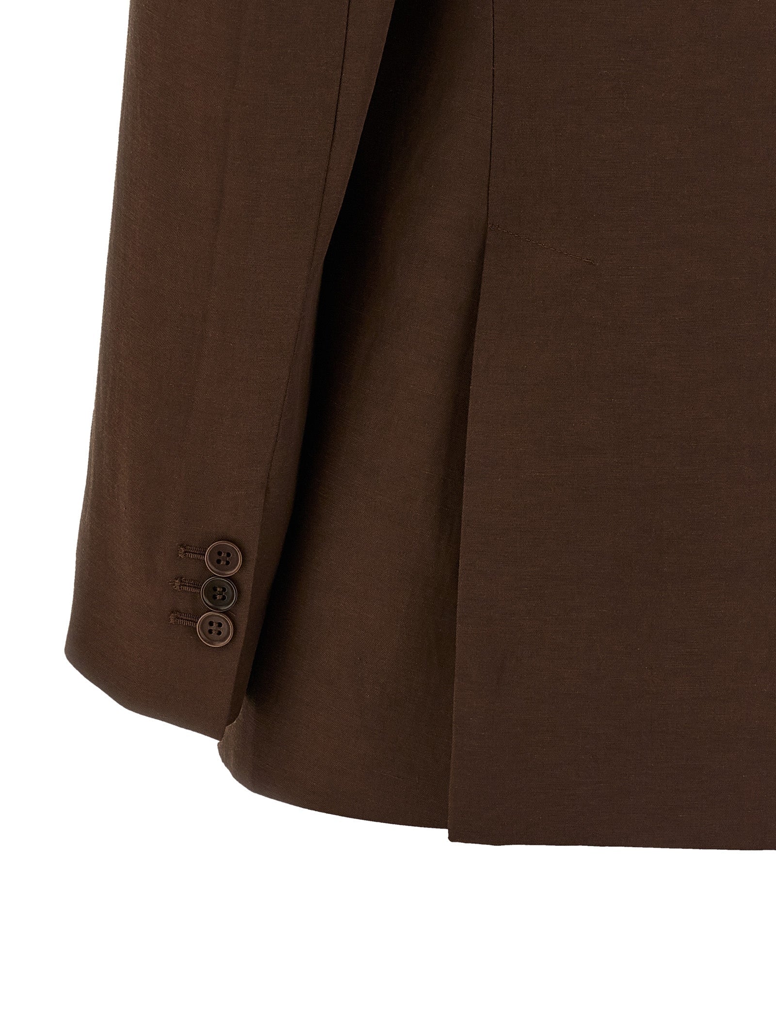 P.A.R.O.S.H. Brown Viscose Blazer