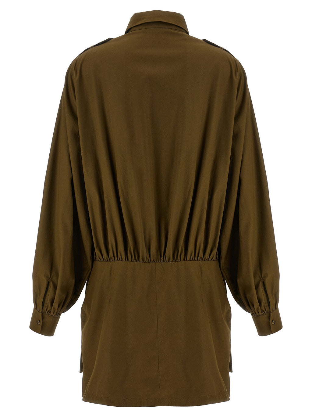 7 For All Mankind Brown Cotton Short Dress