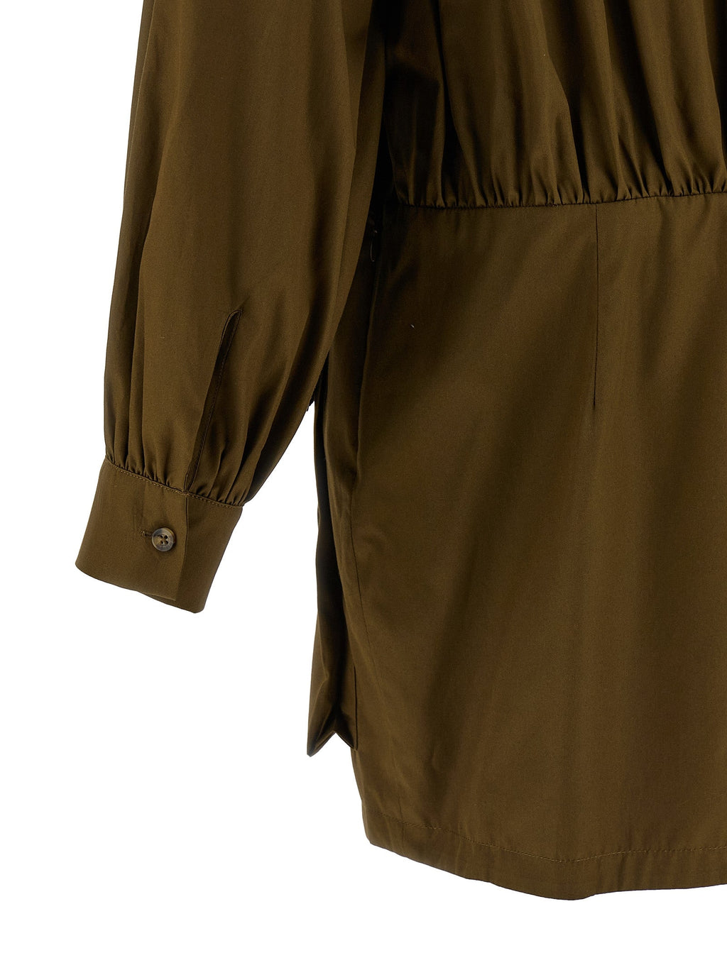 7 For All Mankind Brown Cotton Short Dress