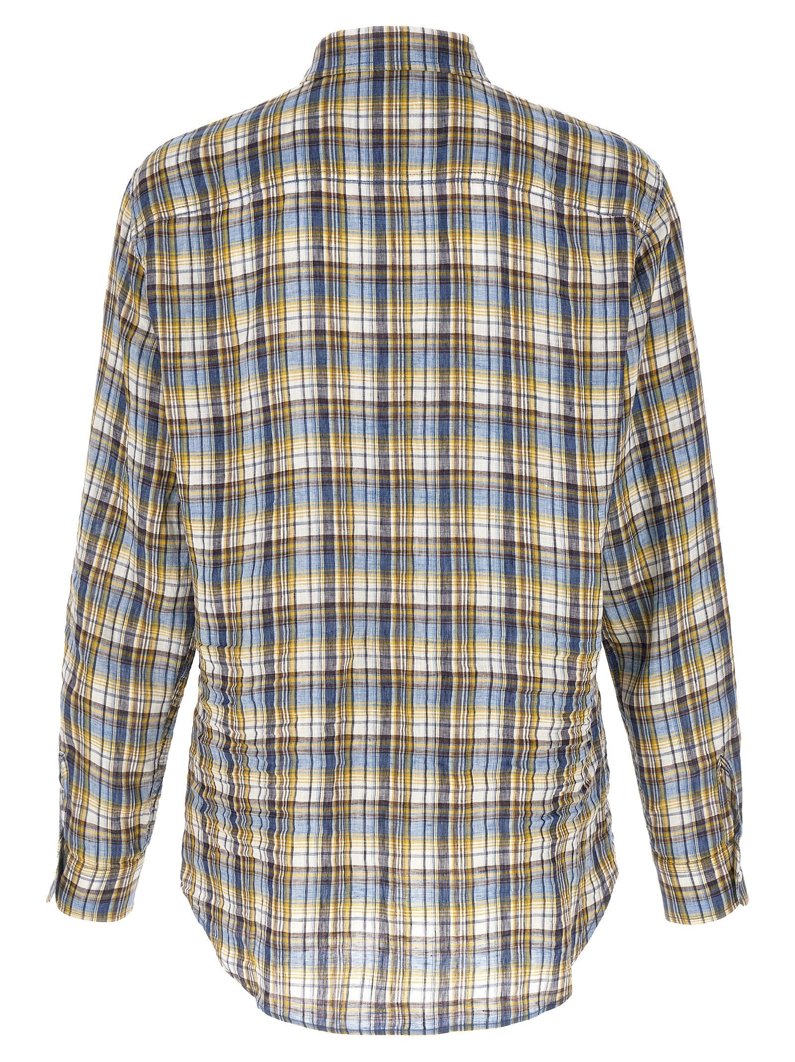 Dsquared² Multicolor Linen Blouse
