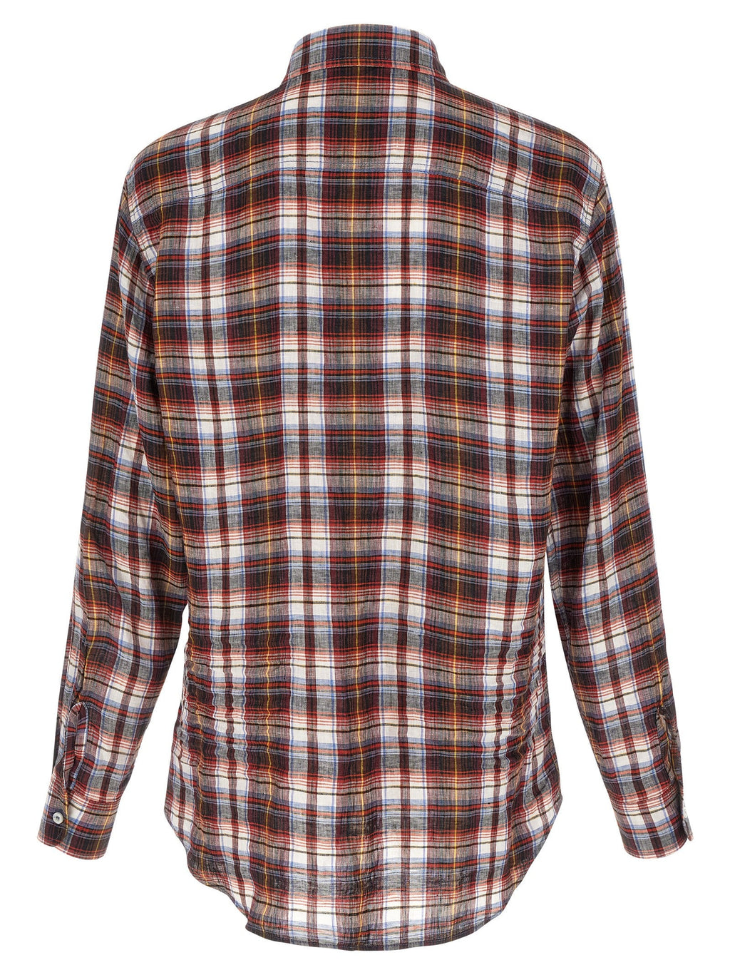 Dsquared² Multicolor Linen Blouse