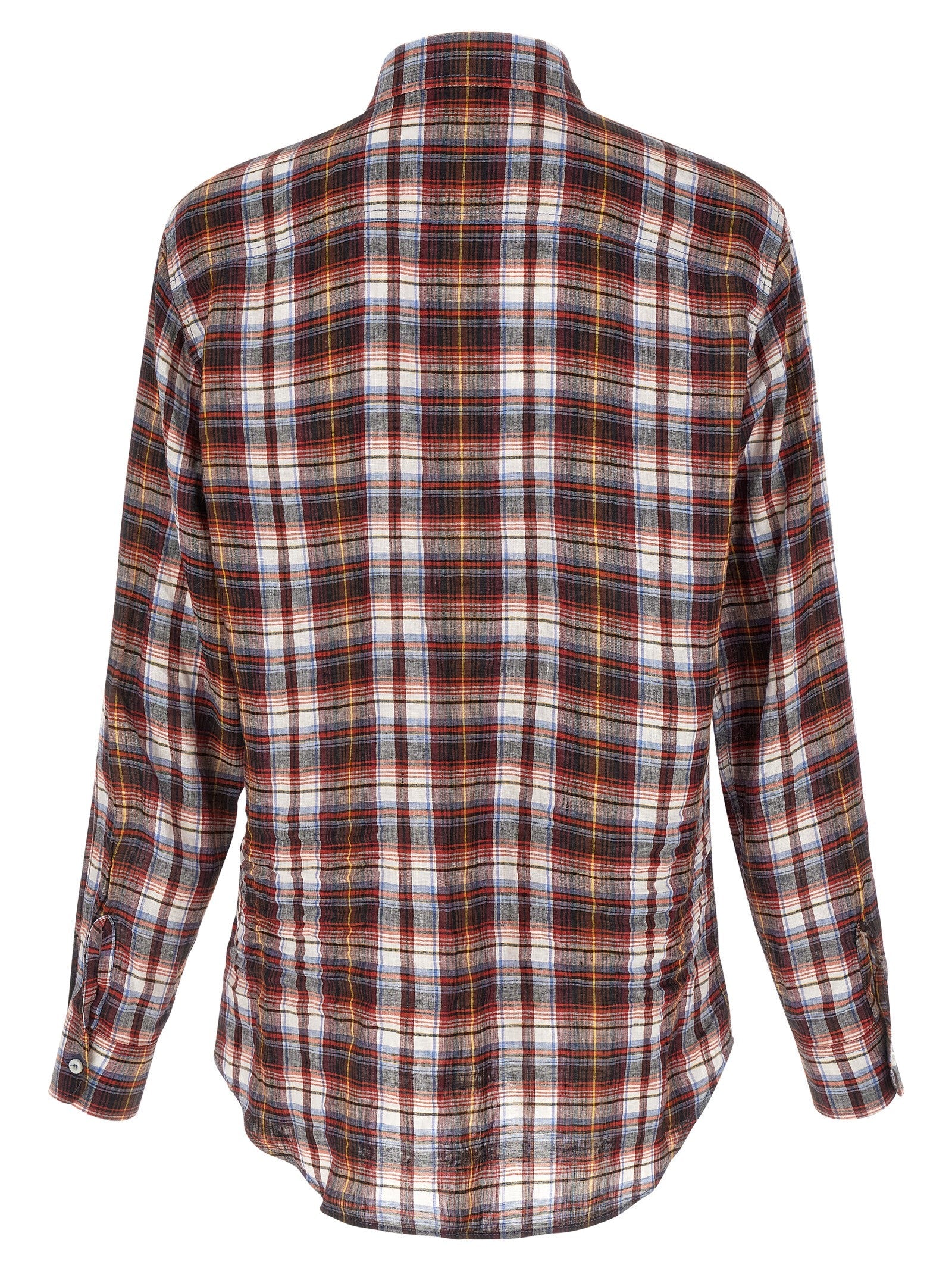 Dsquared² Multicolor Linen Blouse