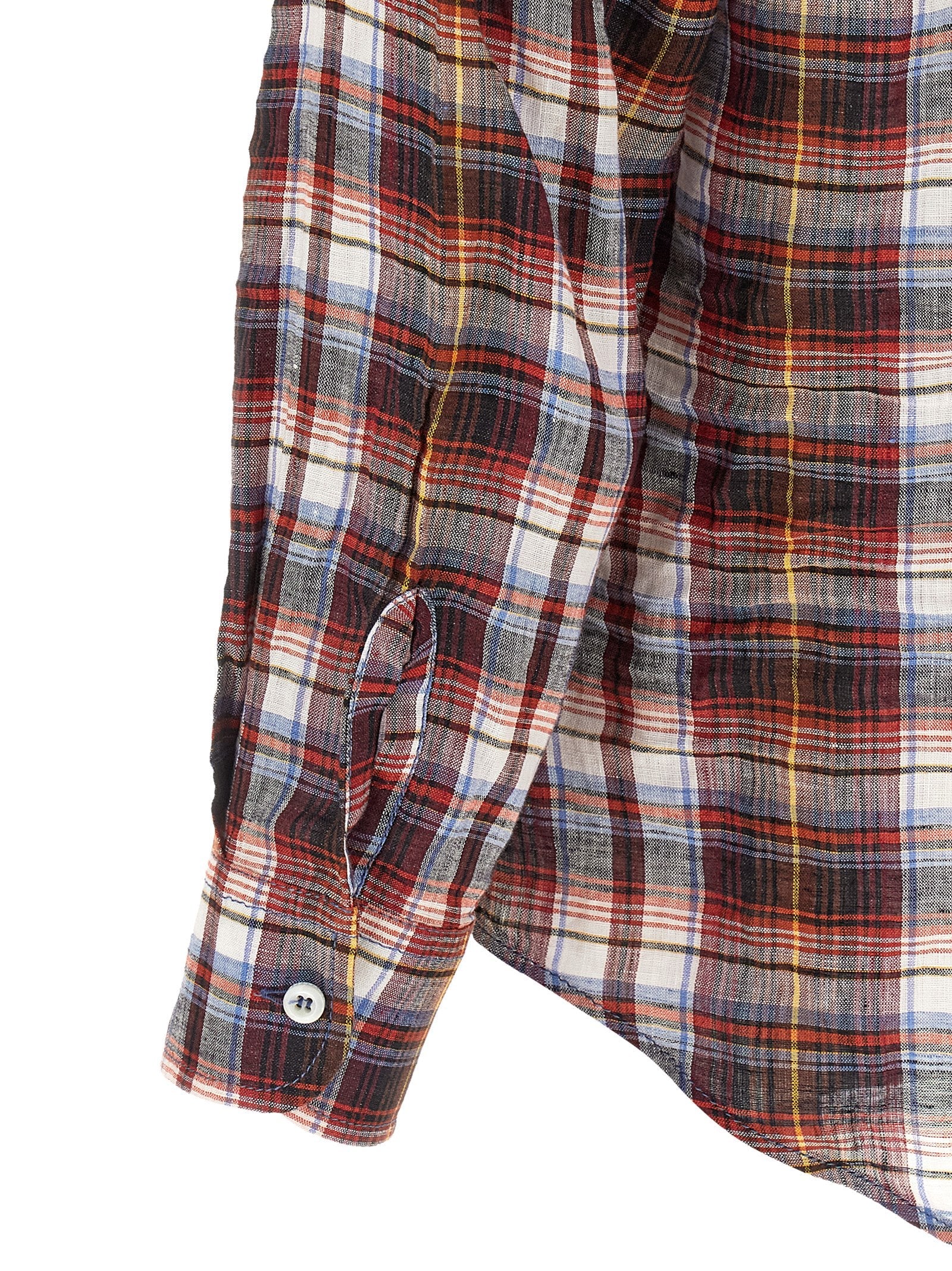 Dsquared² Multicolor Linen Blouse